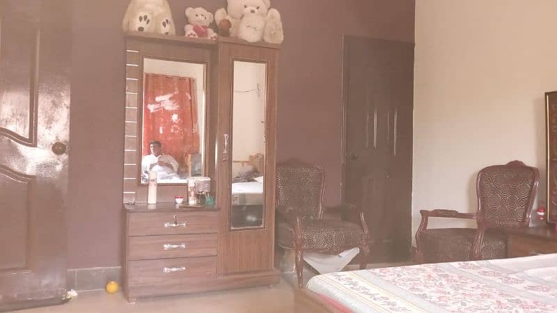 full furniture (bed + mattress + wardrobe + 2side table+dressing table 0