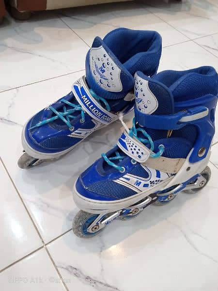 INLINE SKATES MILLION Ignite Blue 1