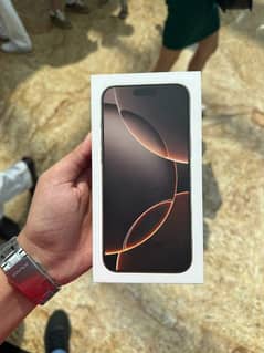 iPhone 16 pro max 256gb non pta titanium desert color 0