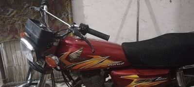 Honda cg125 red 2020 0