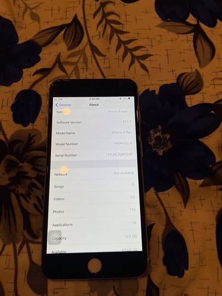 iphone 6plus 128 non pta fingerprint ok panel change ha but original h 5