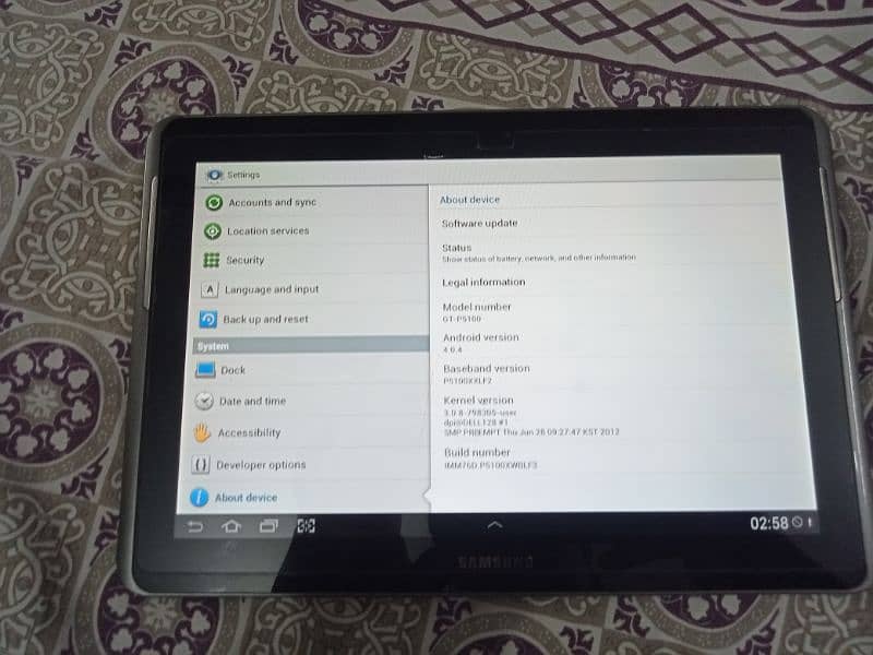 Samsung Galaxy Tab 10.1 9