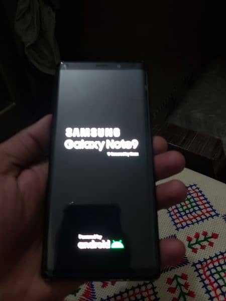 Samsung galaxy note 9 128GB good condition non pta sim working 5