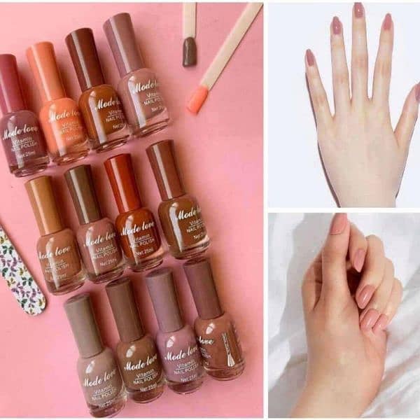 nude nail polish _pack of 6 5