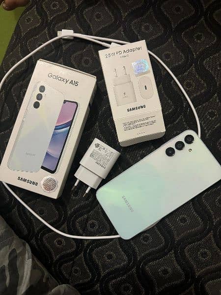 I'm selling my new Samsung A15 just box open 0