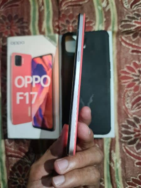 Oppo F17 5G 8+5/128GB disply finger Duble sim PTA with Box 3