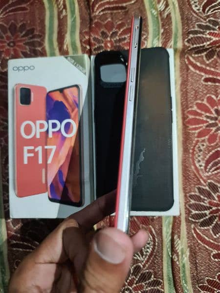 Oppo F17 5G 8+5/128GB disply finger Duble sim PTA with Box 4