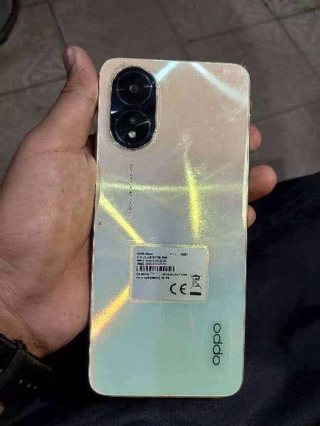 Oppo A 38 12/128 GB Only 2 month slightly Use 7