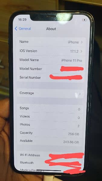 iPhone 11 pro PTA 6