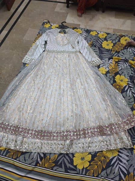 medium size net full embroidery mexy/frock 2