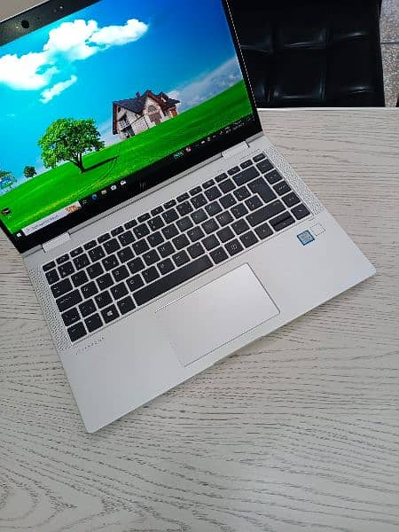 Hp elitebook 1040 g5 core i5 8th gen quadcore 14 inch 1080p touch 360 6