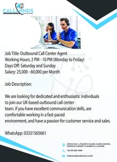 We are hiring call center agents