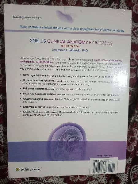 Guyton's and hall's Medical physiology & Snell's clinical anatomy book 5