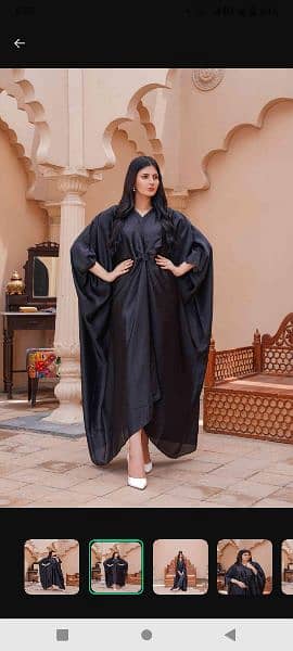 stitched kaftan silk 4