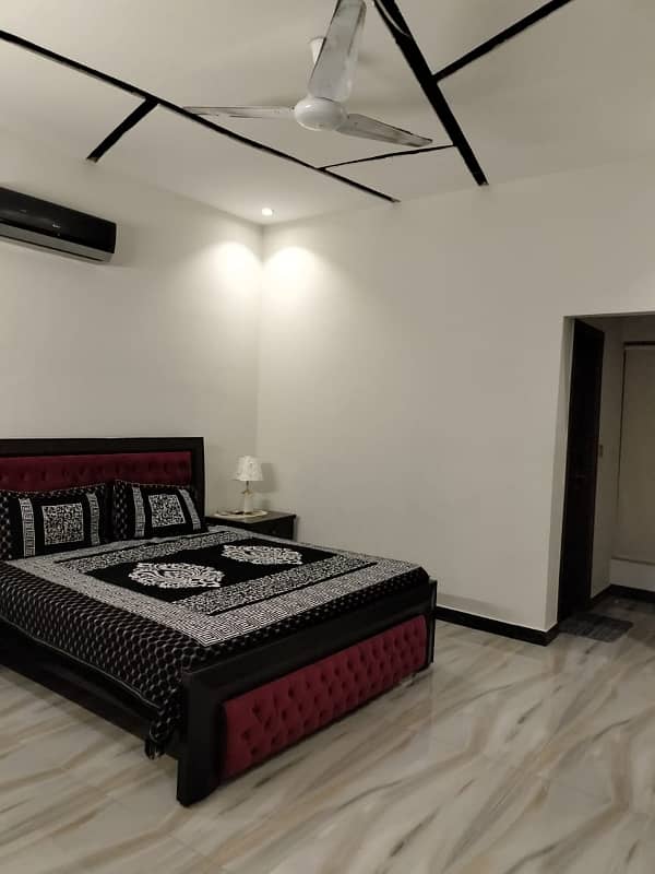 10 Marla fully furnished ground portion available for rent in bahria enclave Islamabad 6