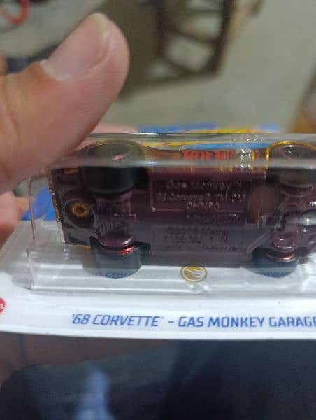 Hot wheel gold flame car 1