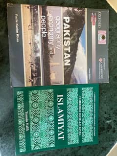 O level Cambridge examination books park studies 2059/2 and Islamiyat