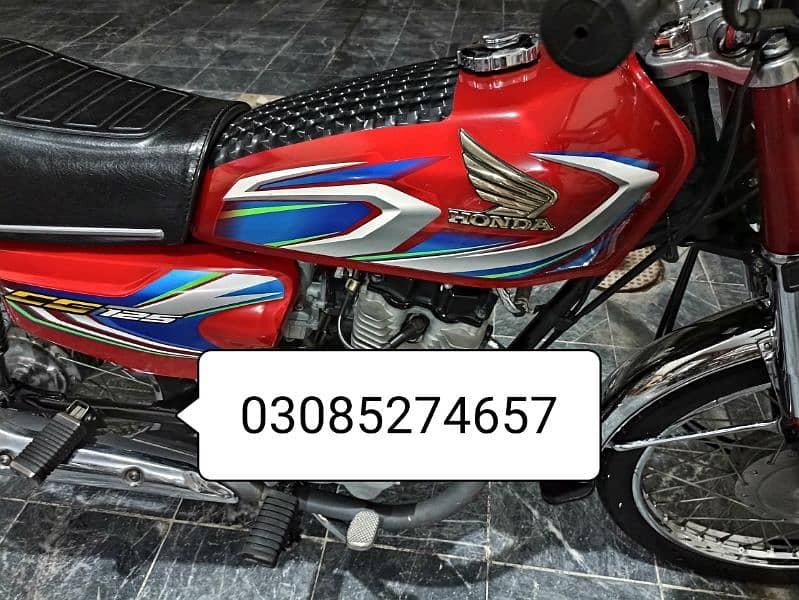 Honda cg 125 2022 model 03085274657 0