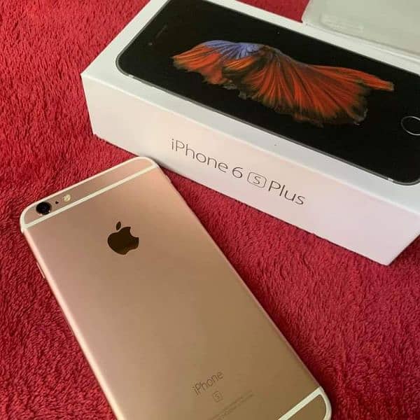 iphone 6s plus PTA approved 64gb memory my wtsp/0341-68;86-453 0