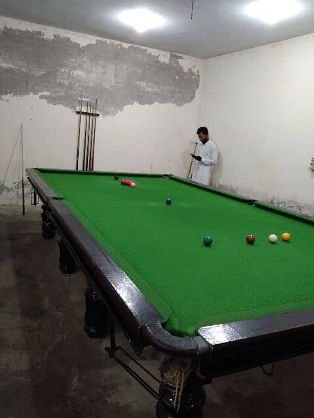 Snooker table 1