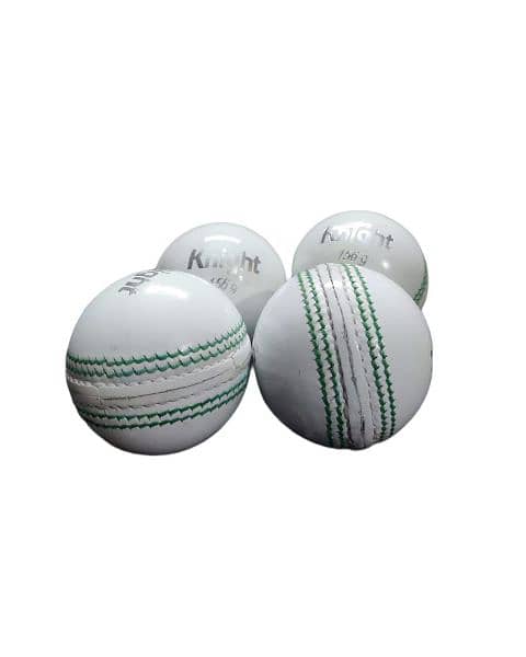 4 PCs a cricket Hard ball 35 overs match ball 1