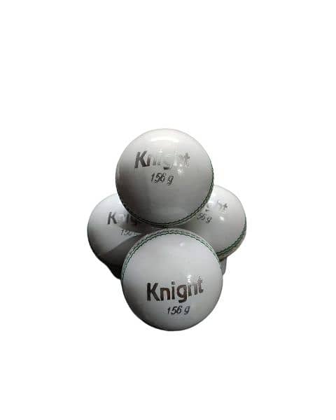 4 PCs a cricket Hard ball 35 overs match ball 2