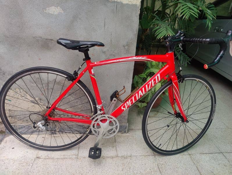 Branded specialized road bicycle. 1