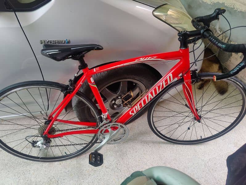 Branded specialized road bicycle. 3