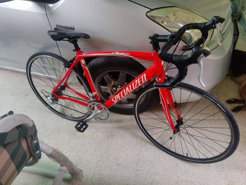 Branded specialized road bicycle. 4