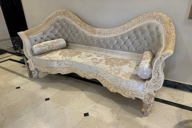 Six Seater Victorian Style Sofa in New Condition 2