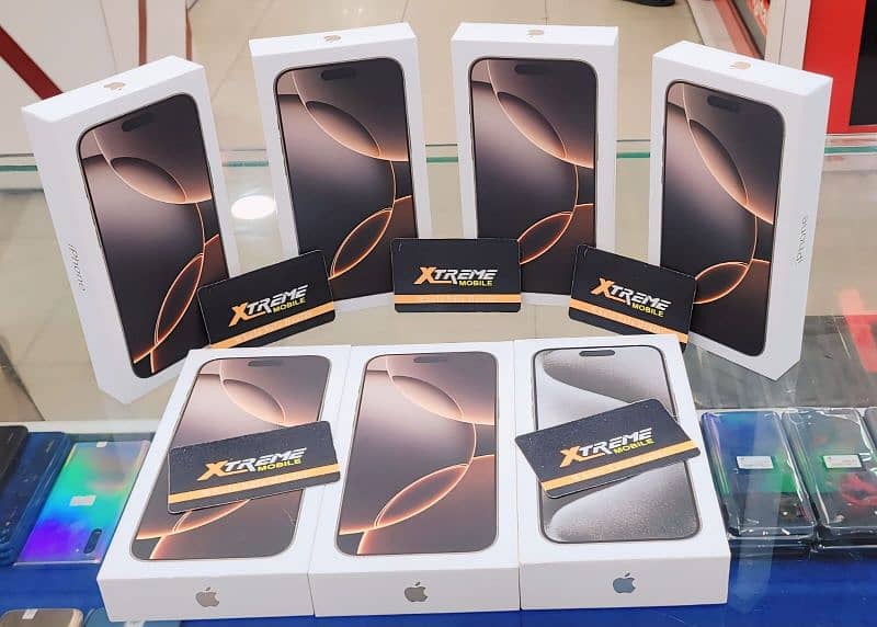 IPHONE 16 PRO MAX 512GB & 256GB BOX PACK 1