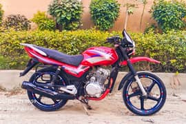 UNITED 125 2017 (YAMAHA YbrG convert) Karachi Self Start Alloy Rim