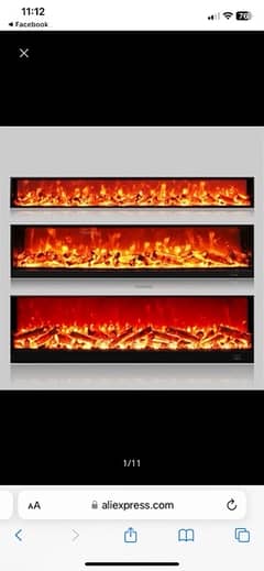 FIREPLACE Heater/Gas and Electric