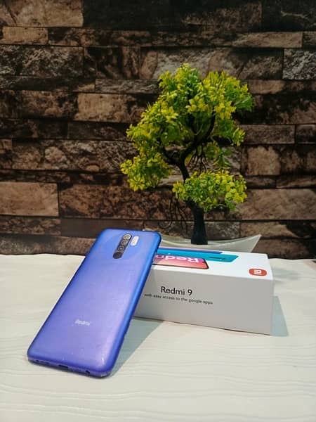 Redmi 9 First Hand with Original Box and Charger 4