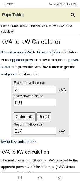 Yokohama generator (petrol) 3kva 1