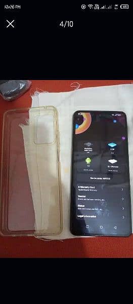 VGO TEL NOTE 23 WITH COMPLETE BOX AND CHARGER 8gb RAM _256GB ROM 6