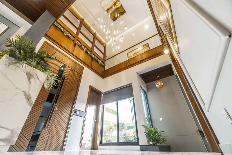 ONE KANAL LUXURIOUS MODERN DESIGN HOUSE WITH BASEMENT AT VERY HOT LOCATION NEAR PARK 6