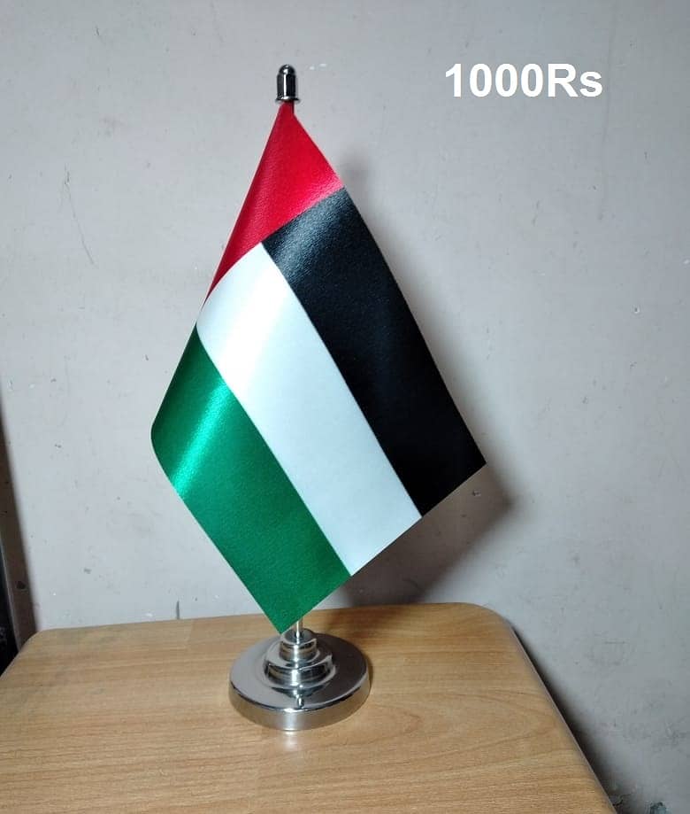 Palestine Flag, Keffiyeh Muffler , UAE Flag, Dubai Flag, Any Logo Flag 14