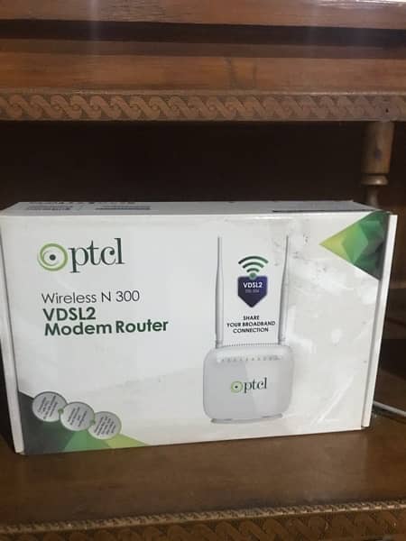 brand new ptcl wifi device with charger and box 1