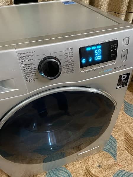 Samsung automatic washing machine inverter ecobubble 3