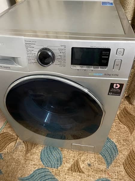 Samsung automatic washing machine inverter ecobubble 4