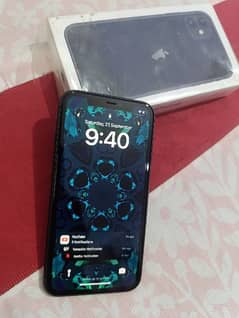 iPhone 11 64 GB box opened Non PTA black color