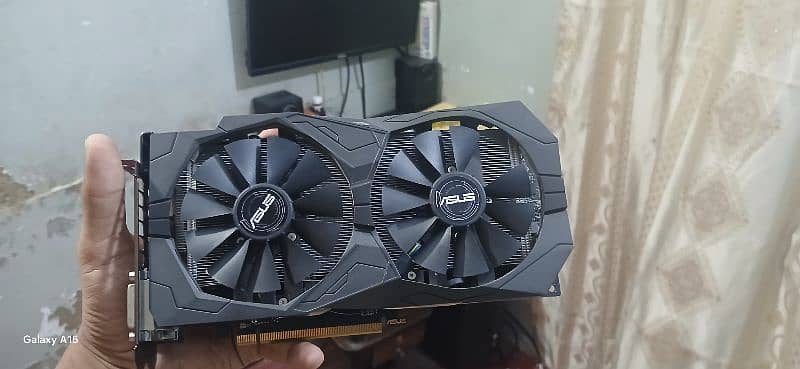 ASUS RADEON RX 570 4 GB GRAPHIC CARD 8