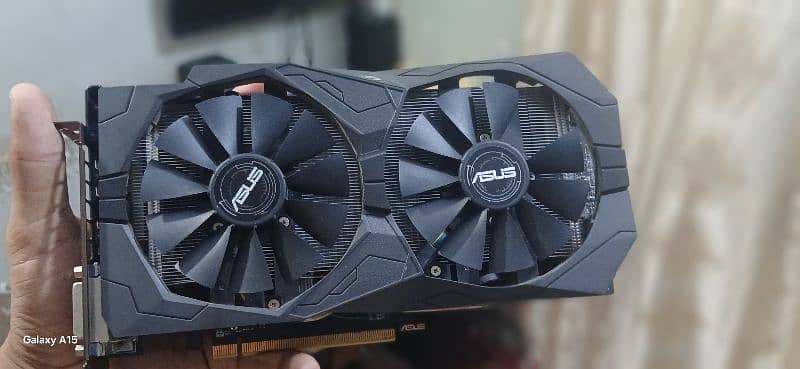 ASUS RADEON RX 570 4 GB GRAPHIC CARD 9