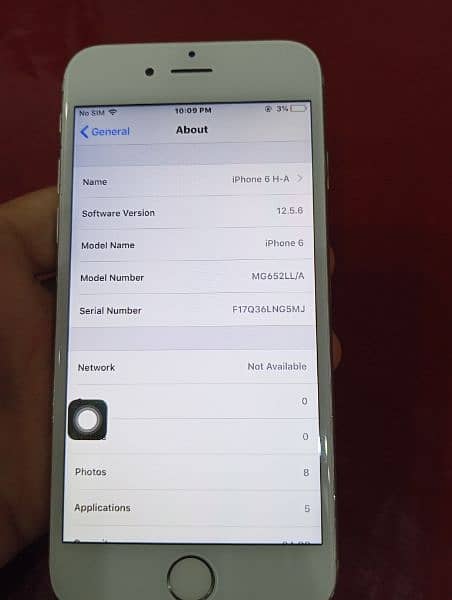 iPhone 6 non pta 100% Battery health 5