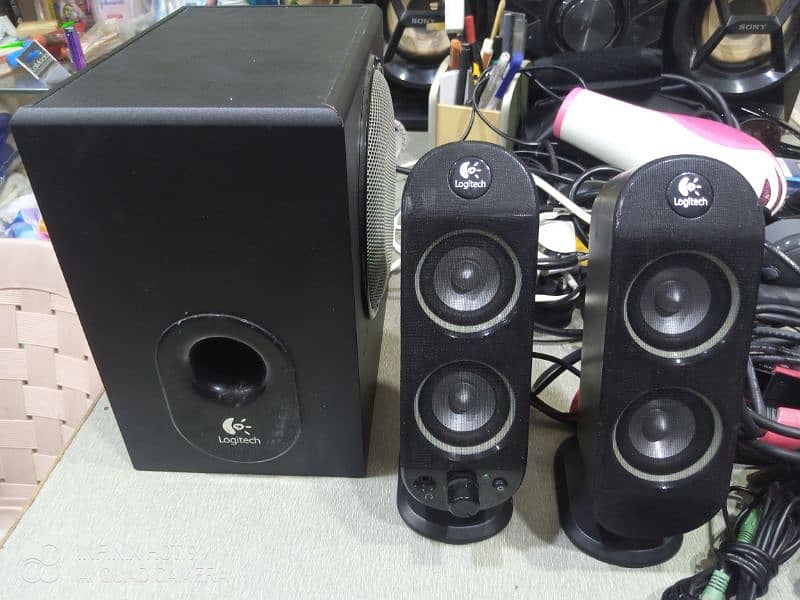 Logitech X-230 Subwoofer Woofer Speaker 1