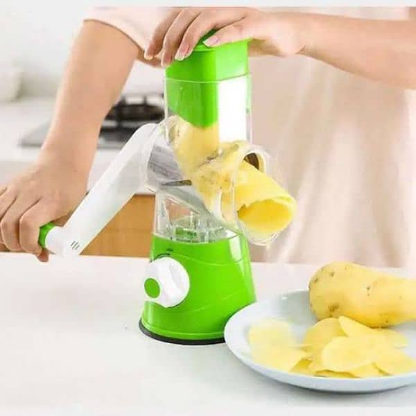 03 in 01 Vegetables Cutter Chopper and Slicer (Free Home Delivery) 2