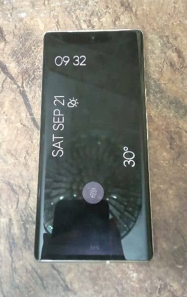 google pixel 6 pro black dot on screen non pta 12/128 2