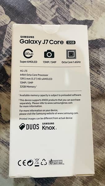 GALAXY J7 core dual PTA 6