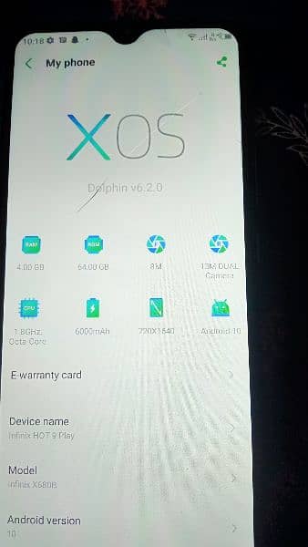 infinix  hot 9 play 0